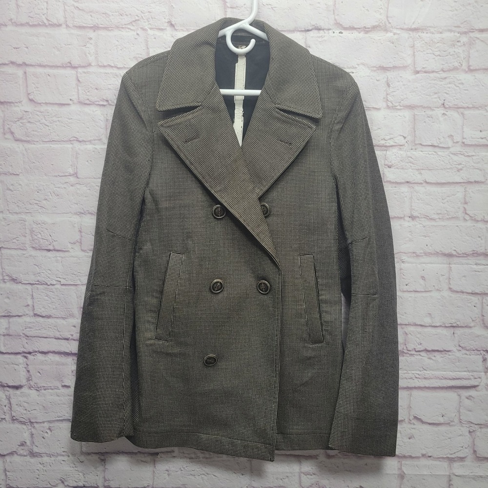 Italia Independent Men's Loro Piana Storm System Wool Blazer Sz 34 Peacoat *FLAW